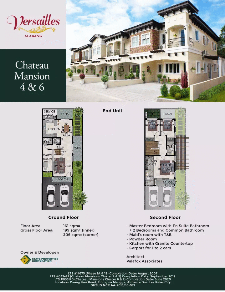 CHATEAU MANSION READY FOR OCCUPANCY